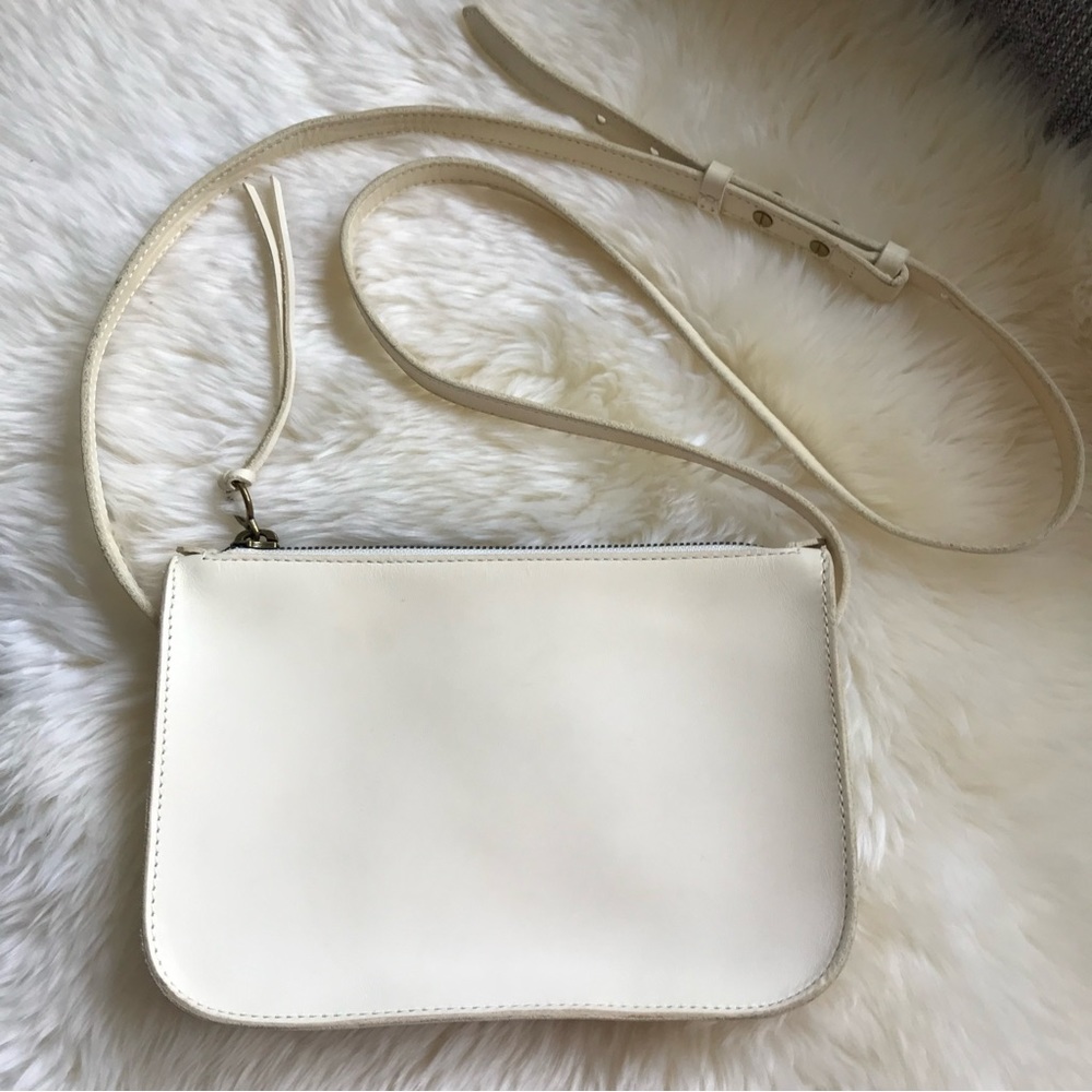 Madewell Cream Crossbody Bag